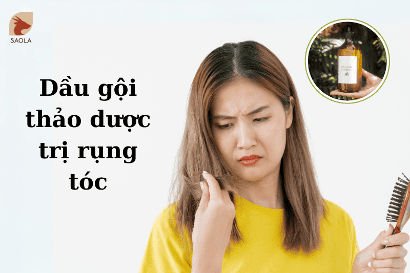 dầu gội thảo dược trị rụng tóc